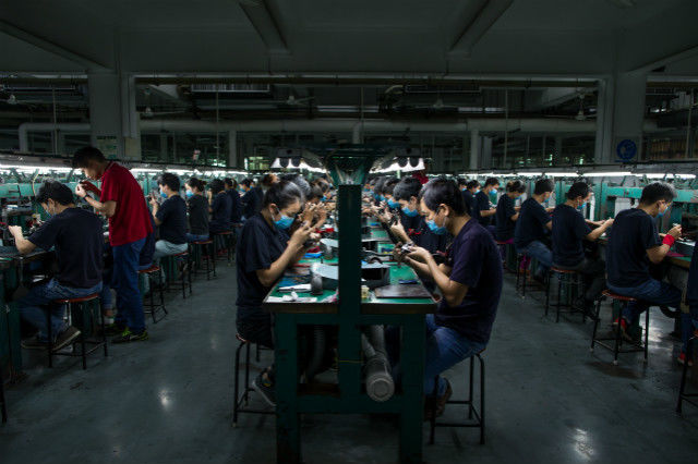 zhi xiang lini produksi pabrikan